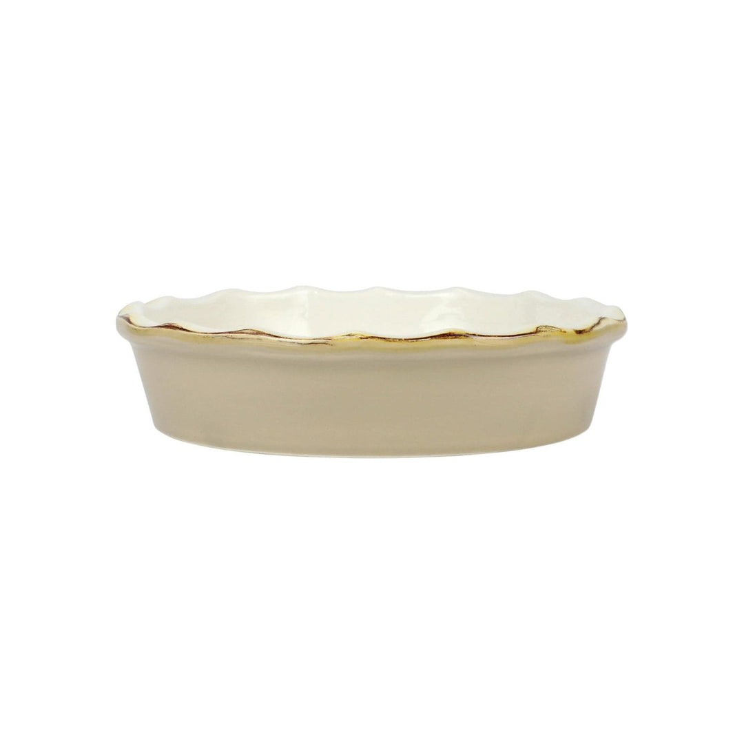 Italian Bakers Pie Dish - Cappuccino