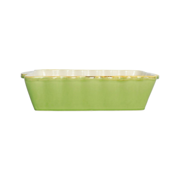 Italian Bakers Rectangular Baker - Green / Medium