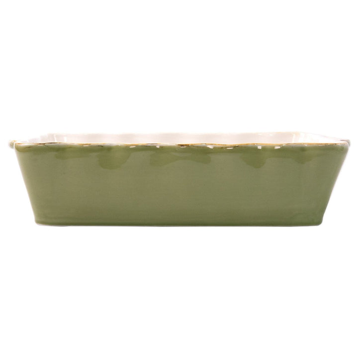 Italian Bakers Rectangular Baker - Green / Large