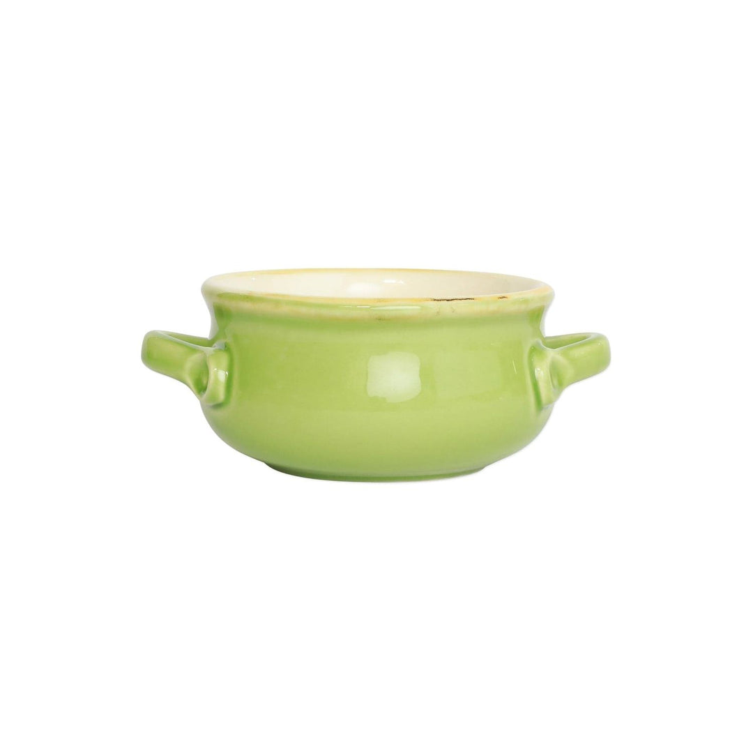 Italian Bakers Handled Round Baker - Green