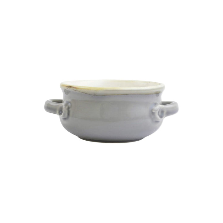Italian Bakers Handled Round Baker - Gray