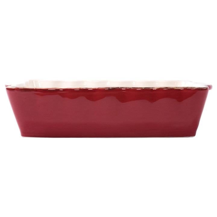 Italian Bakers Rectangular Baker - Red / Large