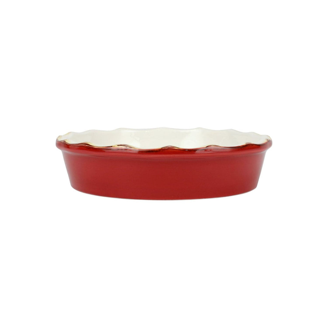 Italian Bakers Pie Dish - Red