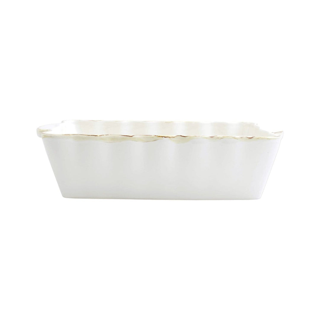 Italian Bakers Rectangular Baker - White / Medium