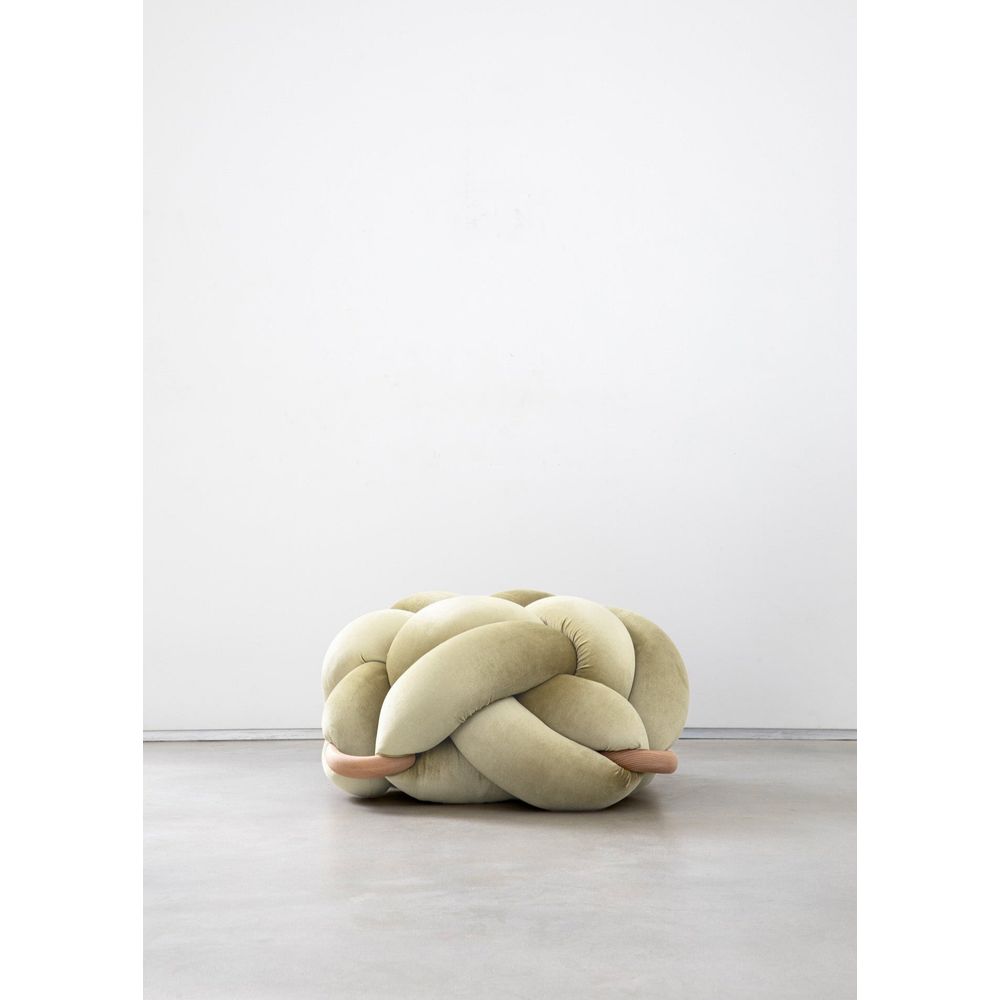 Stools & Ottomans Ivory Knot Ottoman
