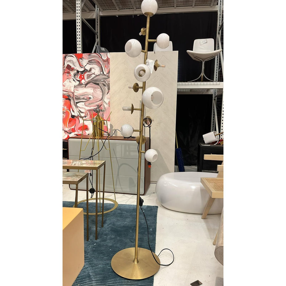 Vaccinium Branching Globe Floor Lamp - Open Box