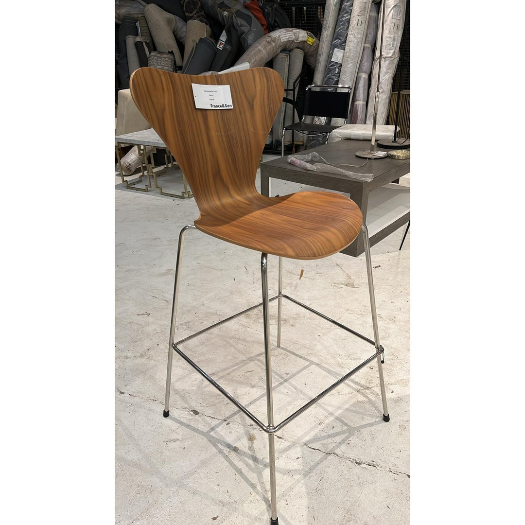 Mid Century Bar Stool - Open Box