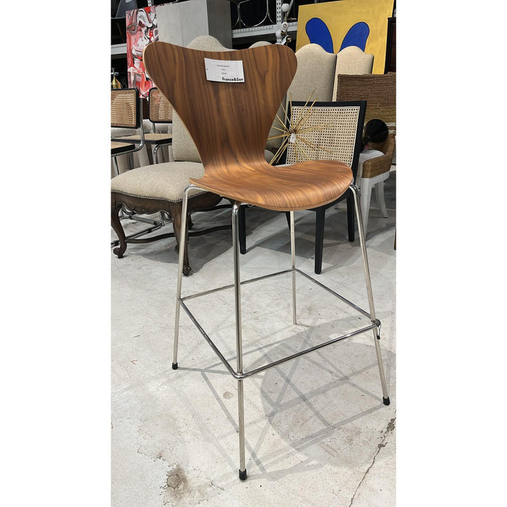 Mid Century Bar Stool - Open Box