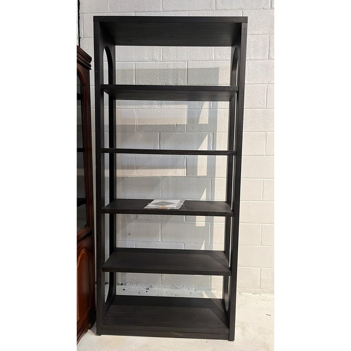 Commerce & Market Etagere - Black Wood Finish - Open Box