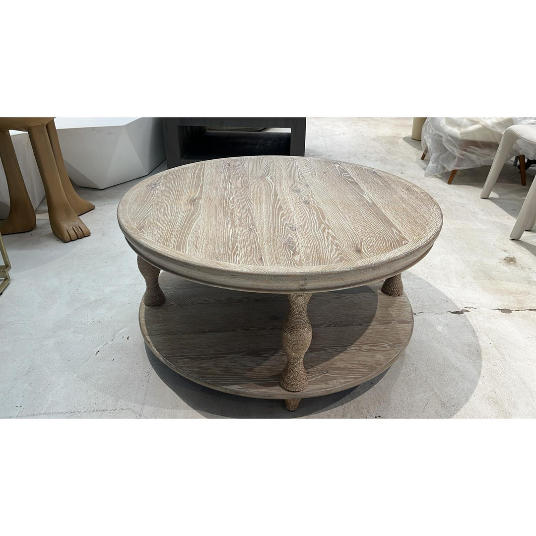 Bahari Round Cocktail Table - Open Box