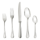 Individual Place Settings (5 Pieces) America Silver Plated
