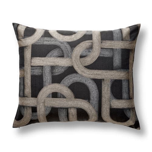 Interchange Pillow-Ann Gish-ANNGISH-PWIC3630-BLK-BeddingBlack-1-France and Son