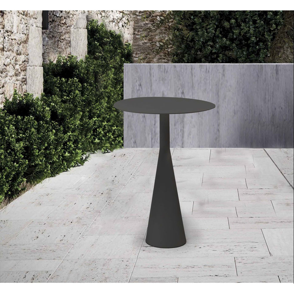 Ireland Indoor/Outdoor Side Table-Whiteline Modern Living-WHITELINE-ST1733L-CMT-Side TablesLarge-2-France and Son