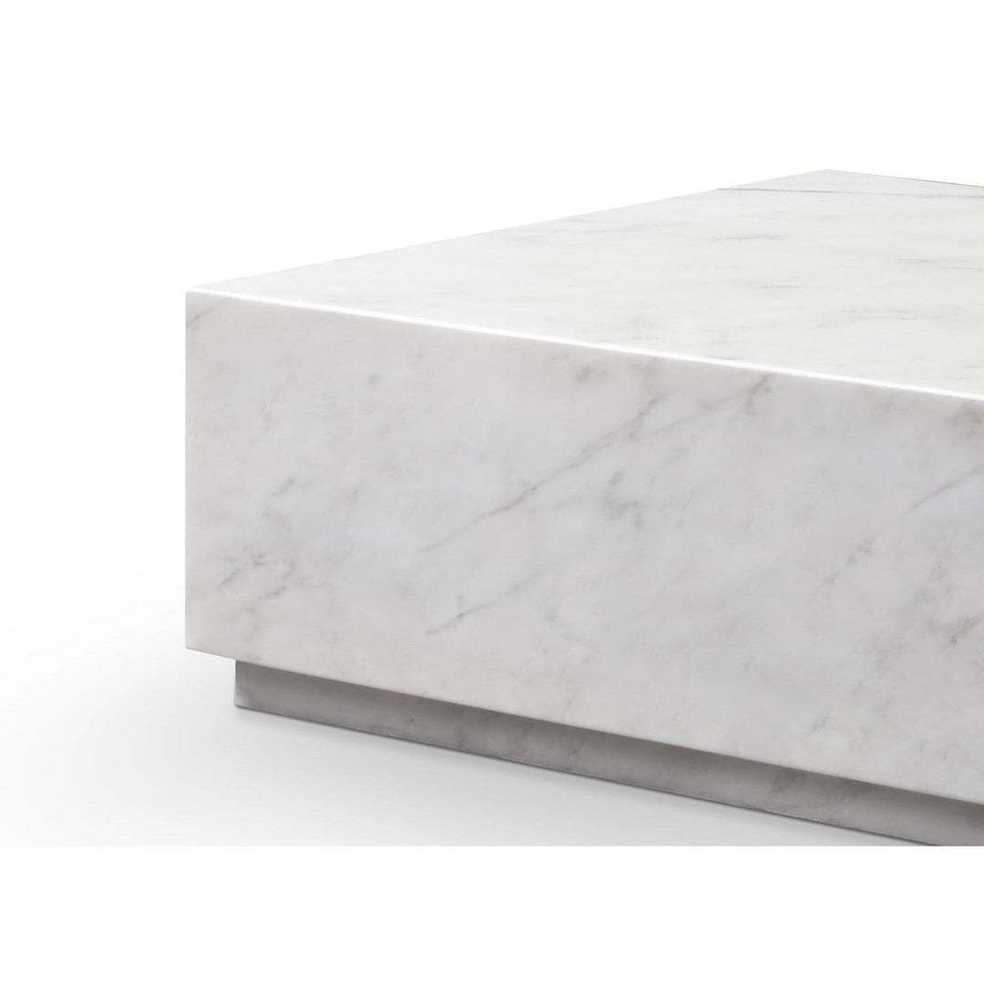 Iris Rectangle Coffee Table-Whiteline Modern Living-WHITELINE-CT1927R-DEMP-Coffee TablesDark Emperador Marble-6-France and Son