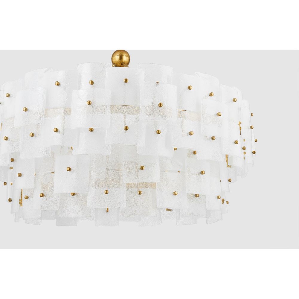 Chandeliers Jacik Chandelier - Vintage Gold Leaf
