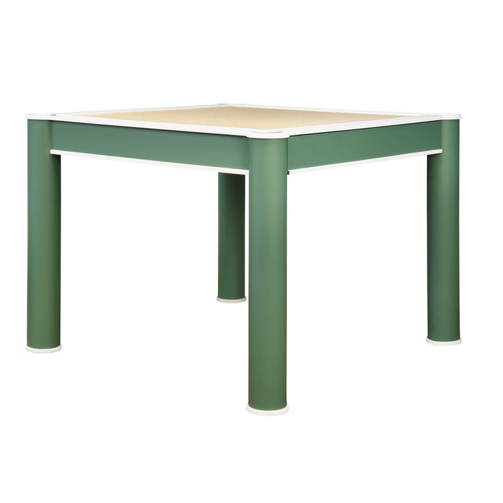 Jackie Square Two Drawer Round Leg Game Table