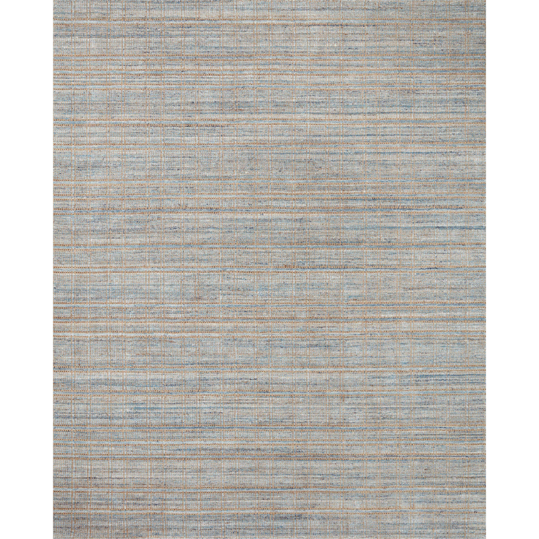 Loloi Jamie Natural / Sky 18" x 18" Sample Rug