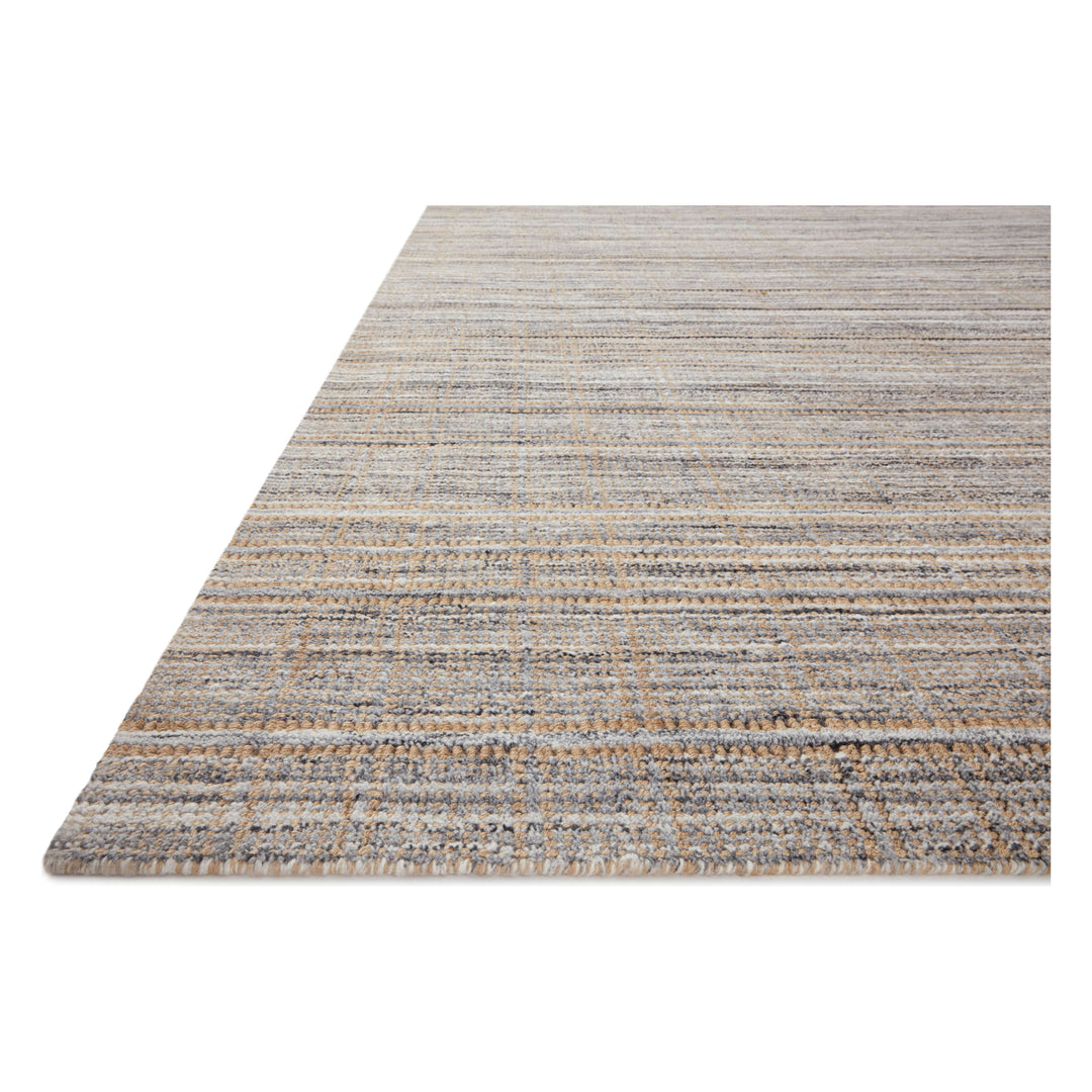 Loloi Jamie Natural / Slate 4'-0" x 6'-0" Accent Rug