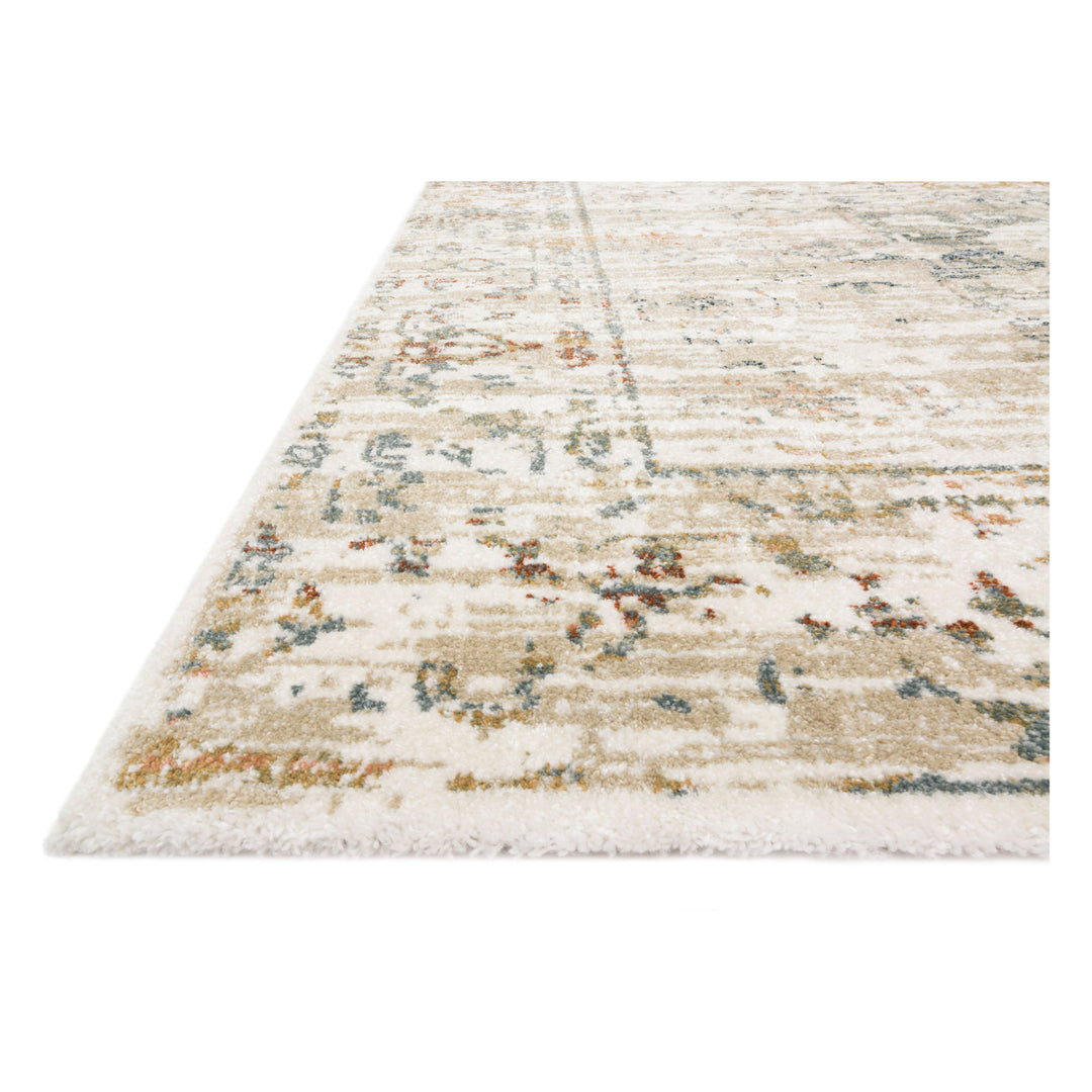 Magnolia Home By Joanna Gaines x Loloi James Ivory / Multi 18" x 18" Sample Rug