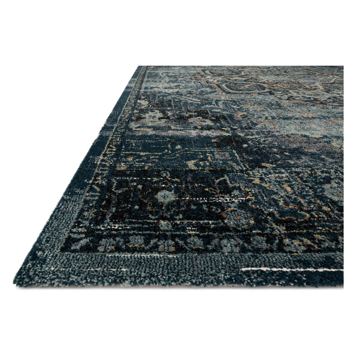 Magnolia Home By Joanna Gaines x Loloi James Ocean / Onyx 9'-6" x 13' Area Rug