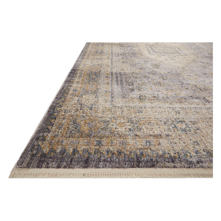 Magnolia Home By Joanna Gaines x Loloi Janey Slate / Gold 2'-7" x 4' Accent Rug