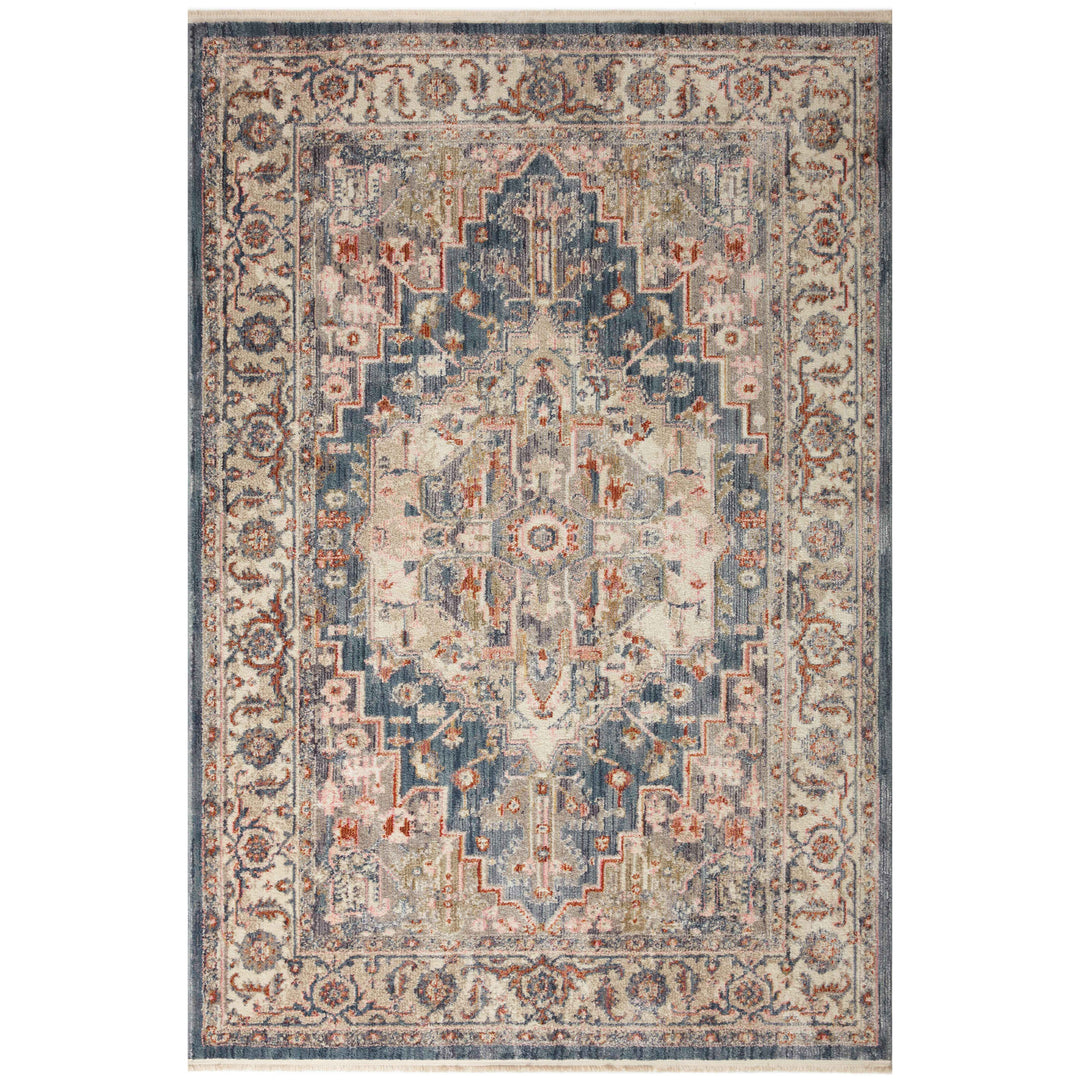 Magnolia Home By Joanna Gaines x Loloi Janey Indigo / Multi 10'-6" x 13'-9" Area Rug