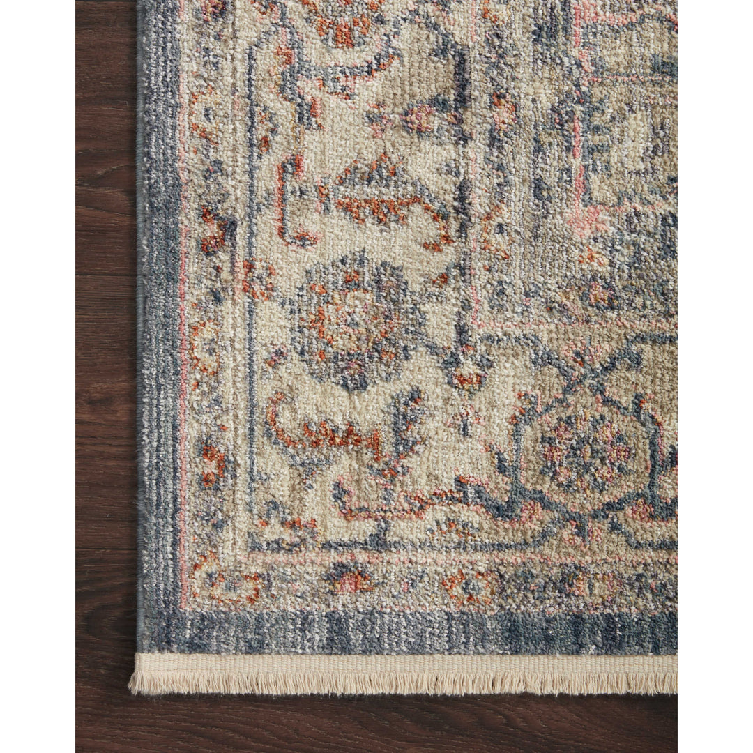 Magnolia Home By Joanna Gaines x Loloi Janey Indigo / Multi 2'-7" x 7'-8" Runner Rug