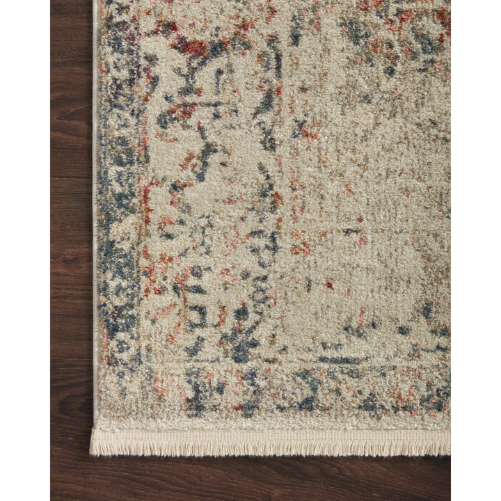 Magnolia Home By Joanna Gaines x Loloi Janey Ivory / Multi 3'-11" x 5'-11" Accent Rug