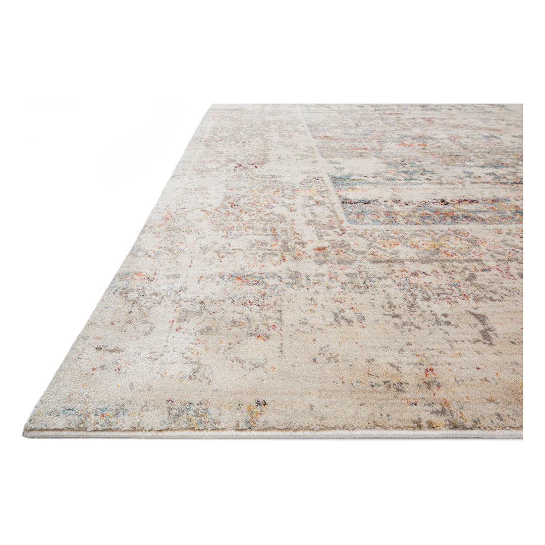 Loloi Javari Ivory / Granite 6'-7" x 9'-4" Area Rug