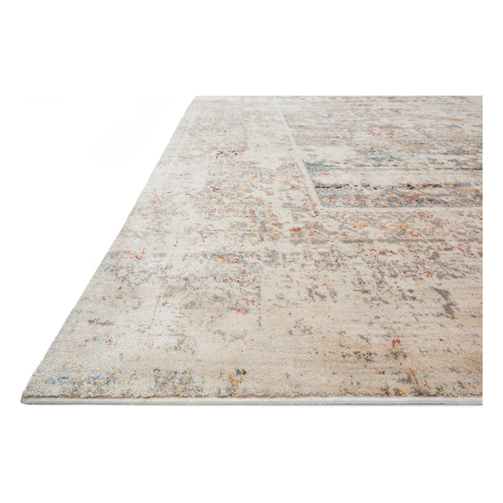 Loloi Javari Ivory / Granite 6'-7" x 9'-4" Area Rug