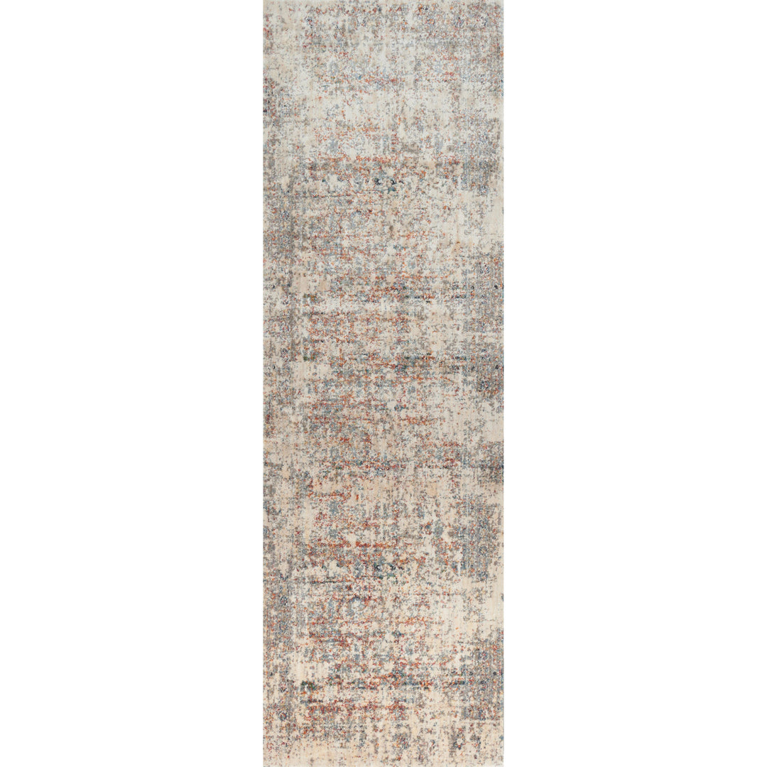 Loloi Javari Ivory / Granite 2'-6" x 12'-0" Runner Rug