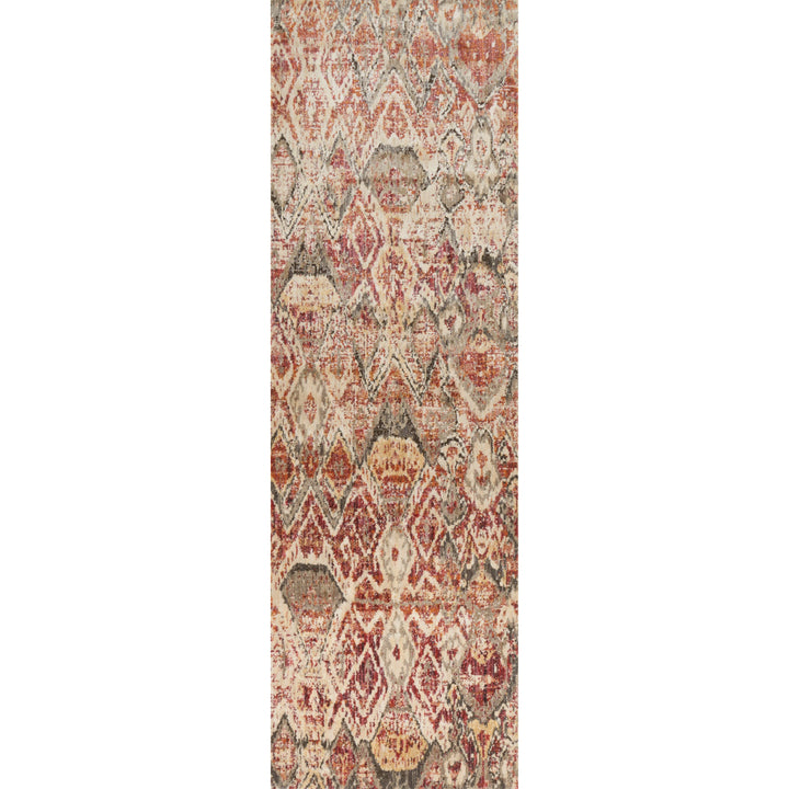 Loloi Javari Berry / Ivory 2'-6" x 4'-0" Accent Rug