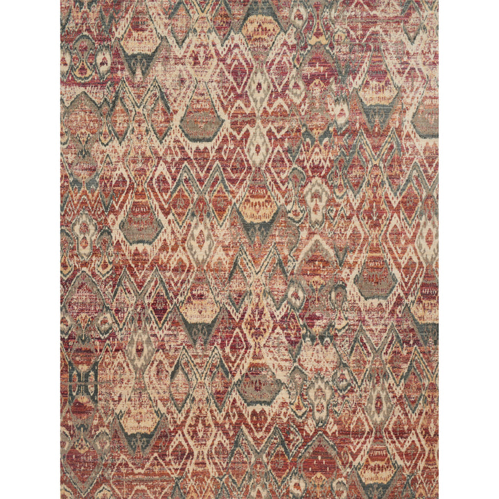 Loloi Javari Berry / Ivory 2'-6" x 4'-0" Accent Rug