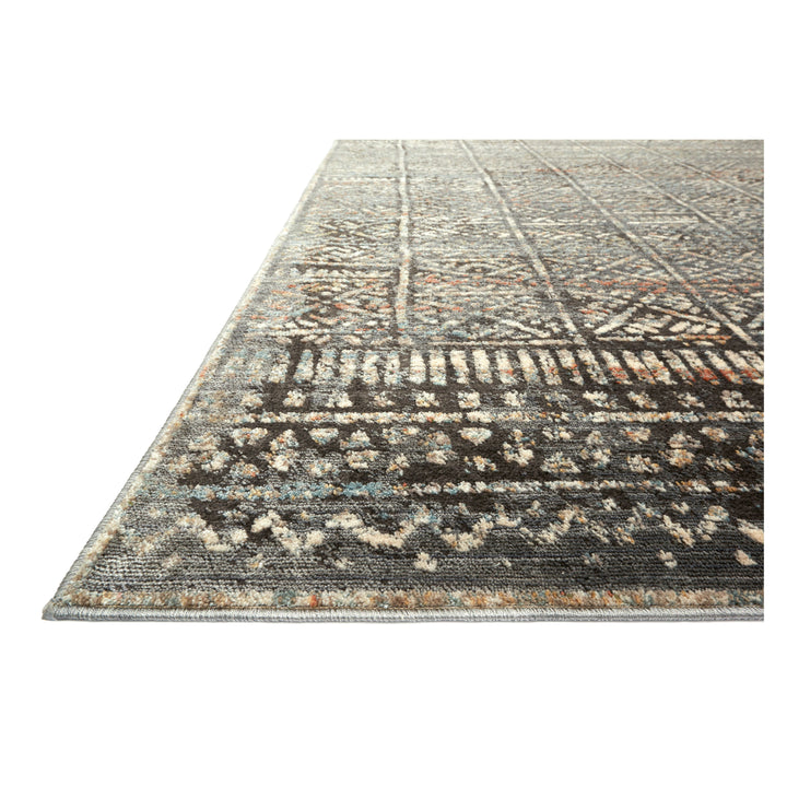 Loloi Javari Charcoal / Silver 2'-6" x 8'-0" Runner Rug