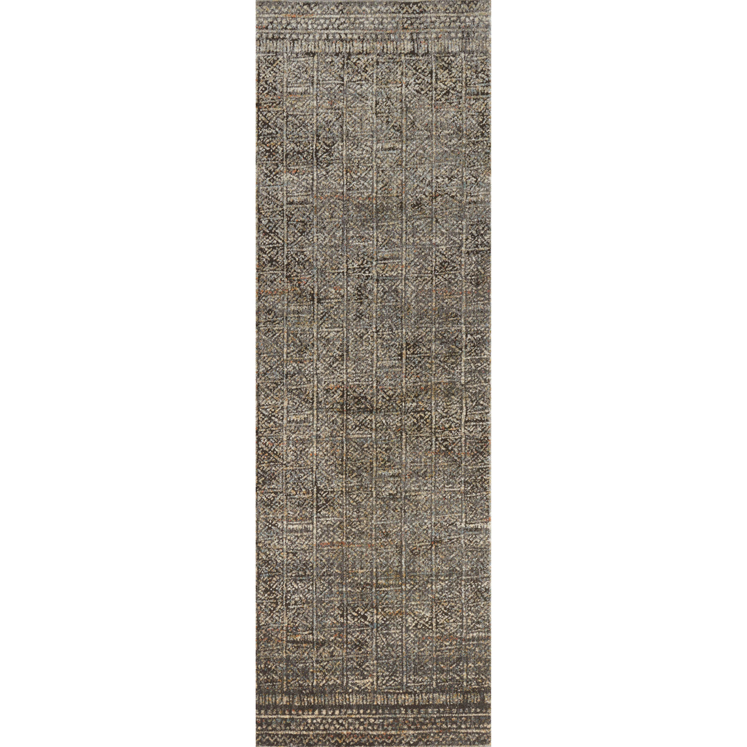 Loloi Javari Charcoal / Silver 2'-6" x 8'-0" Runner Rug