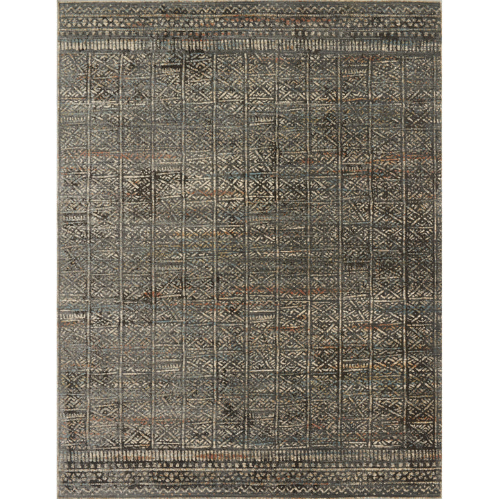 Loloi Javari Charcoal / Silver 6'-7" x 9'-4" Area Rug