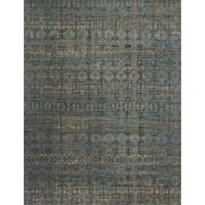 Loloi Javari Steel / Lagoon 6'-7" x 9'-4" Area Rug