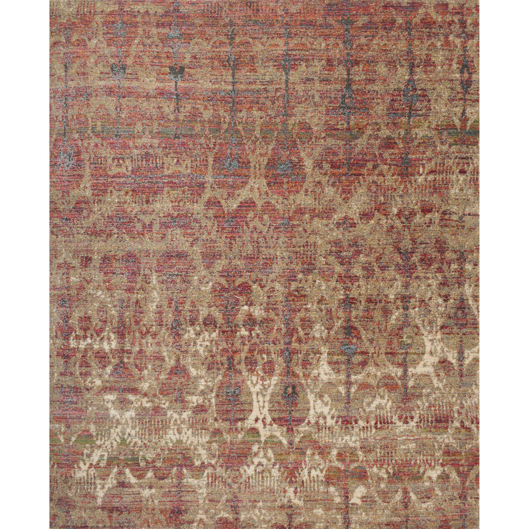 Loloi Javari Drizzle / Berry 9'-6" x 12'-6" Area Rug