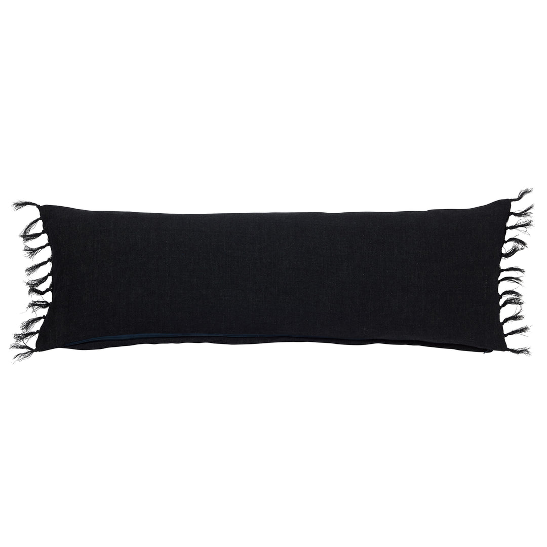 Jaipur Living Majere Solid Navy Down Pillow (13"X21" Lumbar)