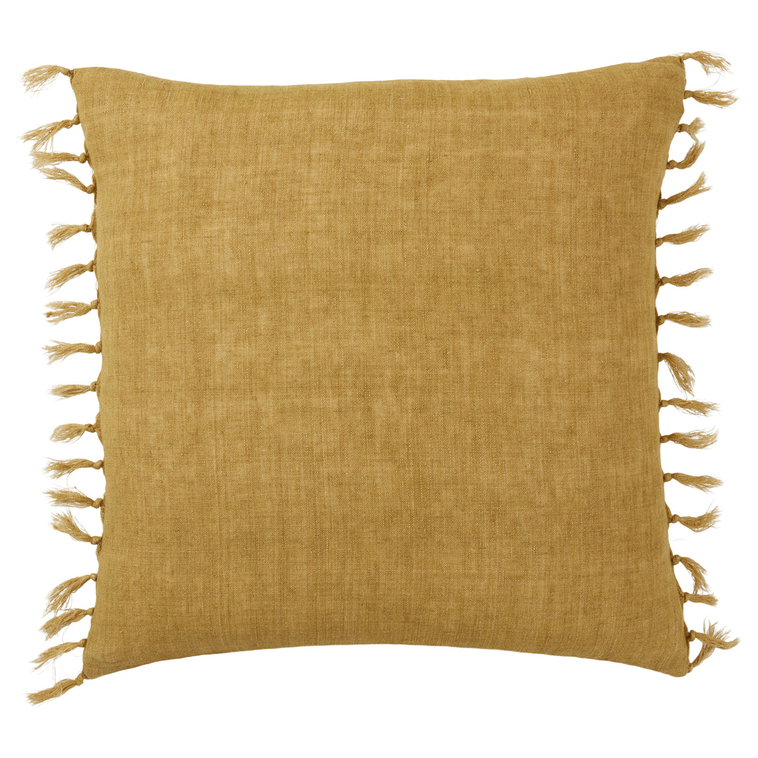 Jaipur Living Majere Solid Citron Poly Fill Pillow (13"X21" Lumbar)