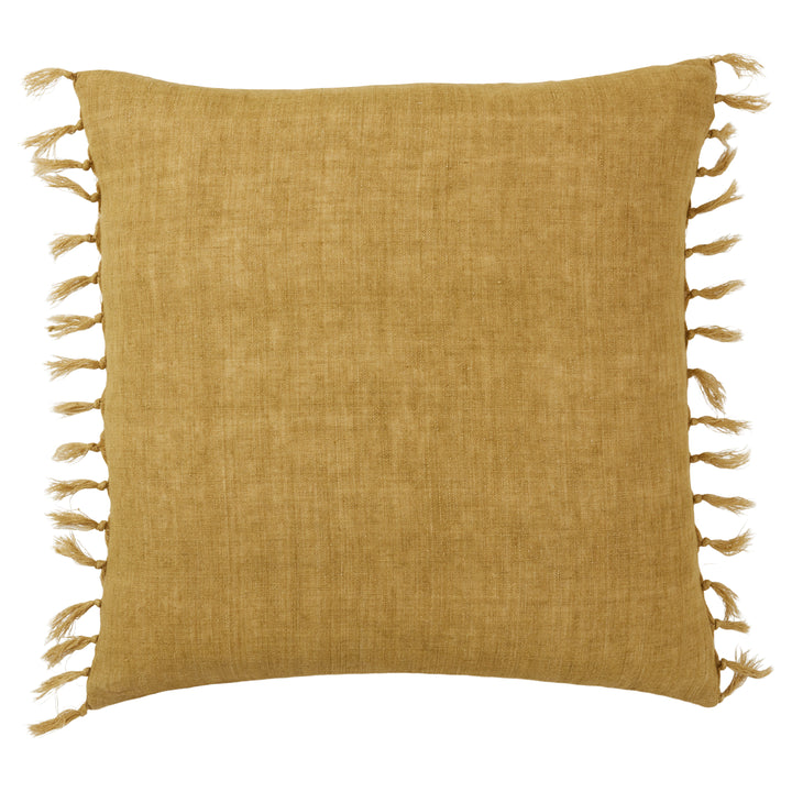 Jaipur Living Majere Solid Citron Poly Fill Pillow (13"X21" Lumbar)