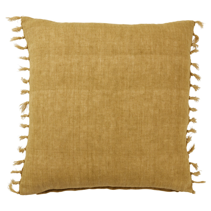 Jaipur Living Majere Solid Citron Poly Fill Pillow (13"X21" Lumbar)