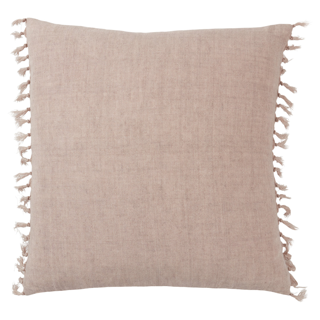 Jaipur Living Majere Solid Blush Pillow Cover (20" Square)