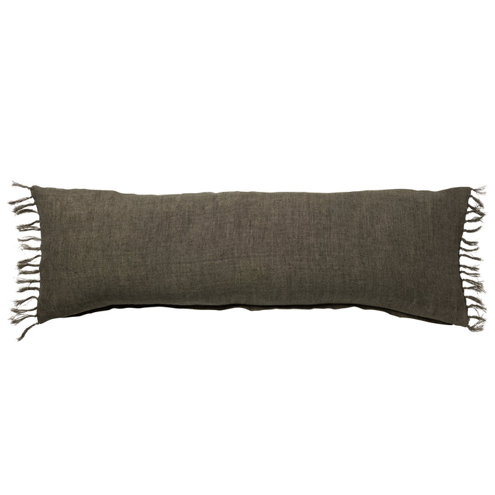 Jaipur Living Majere Solid Sage Down Pillow (13"X21" Lumbar)