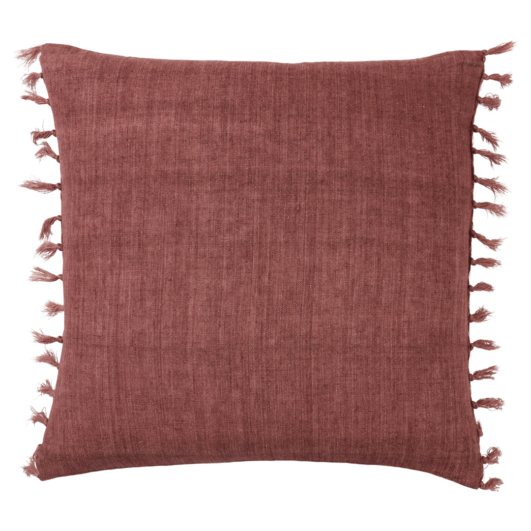 Jaipur Living Majere Solid Rose Poly Fill Pillow (20" Square)