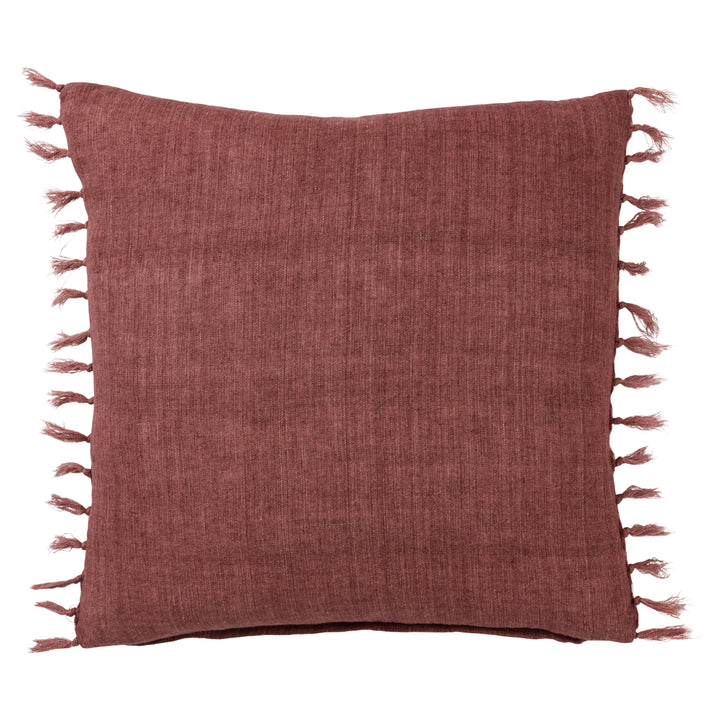 Jaipur Living Majere Solid Rose Poly Fill Pillow (20" Square)