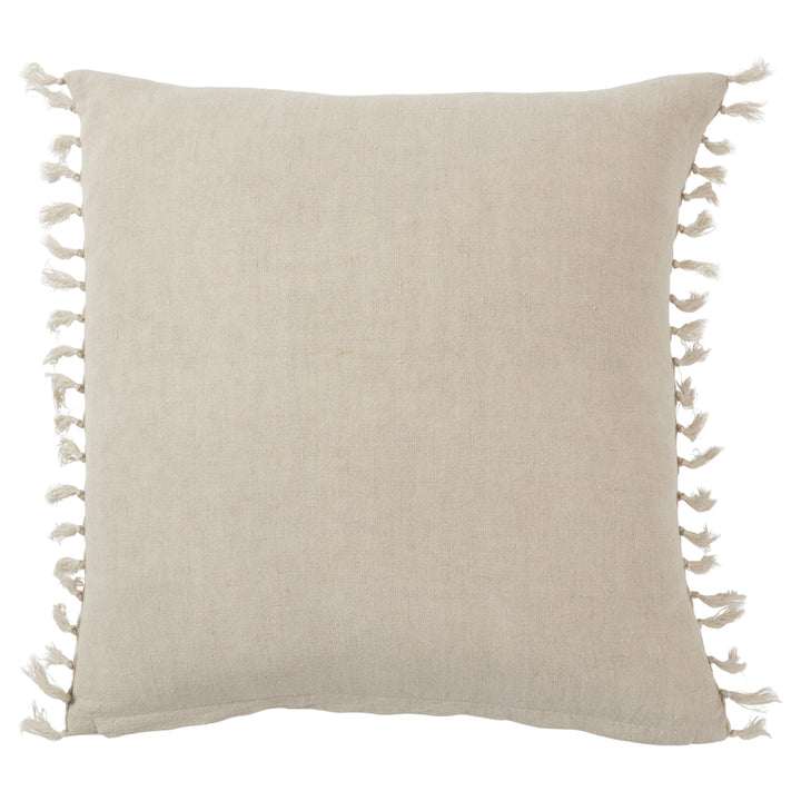 Jaipur Living Majere Solid Light Gray Down Pillow (20" Square)