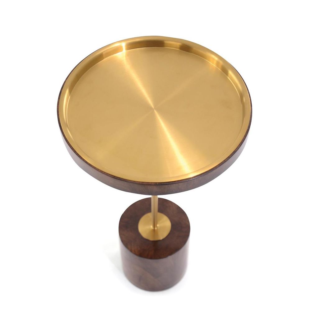 Side Tables Nimes Martini Table - Brown