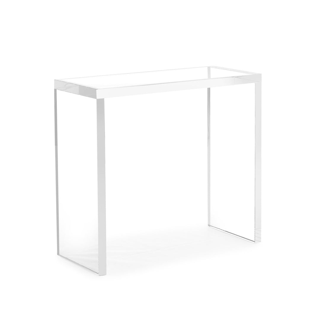 Solis Side Table - Clear - Crystal