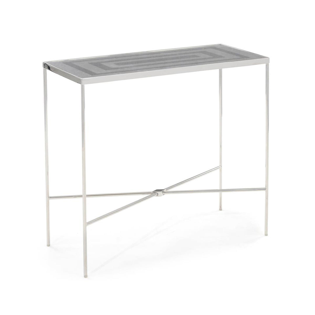 Holmes End Table - Silver